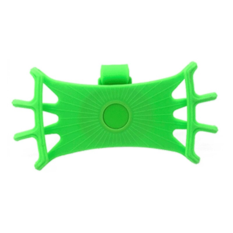 Support de téléphone de vélo pour 11 8 7 XS Max pour Xiaomi 9 support de téléphone Mobile de moto universel support de guidon de vélo: No rotate green