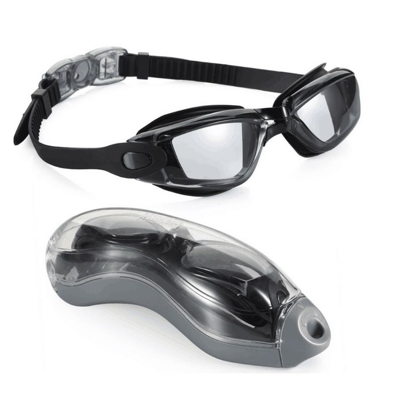 Mirrored Swimming Goggles No Leaking Anti Fog UV Protection Triathlon Unisex Swim Goggles Eyes Protection