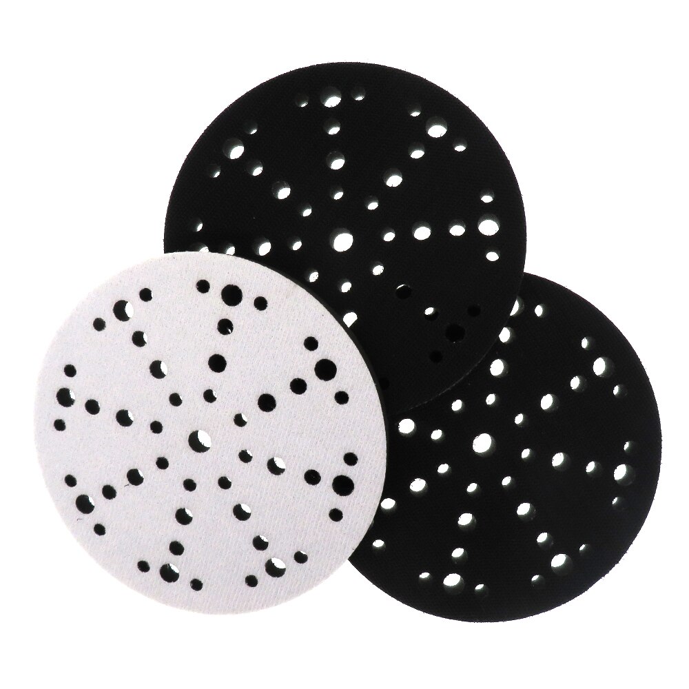 Sponge Interface Pad Soft 6 inch 150mm 48 holes Buffer Sponge for for Sanding Pads Automobiles Motorcycles Abrasive Tools