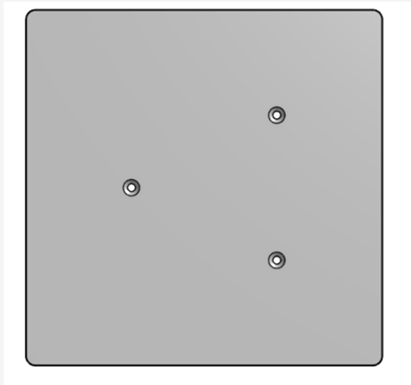 Funssor 4Mm Dikte V-Minion 3D Printer MIC6 Gegoten Aluminium Legering Bed Bouwen Plaat