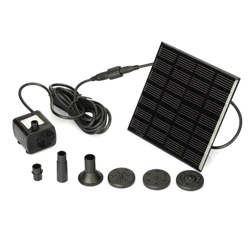 Solar- Energie Schwimm Brunnen Bürstenlosen Pumpe für Gartenteich Schwimmbad Aquarium Solar- Landschaft Brunnen Pumpe Garten Ich bin Freien: Ursprünglich Titel