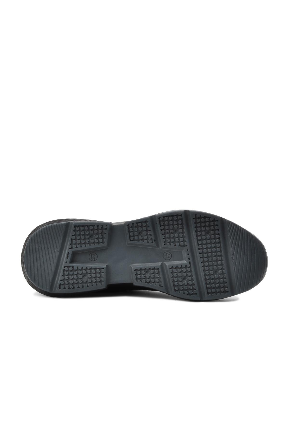 Loopbrug Parma Zwart-Zwart Heren Mesh Sneakers