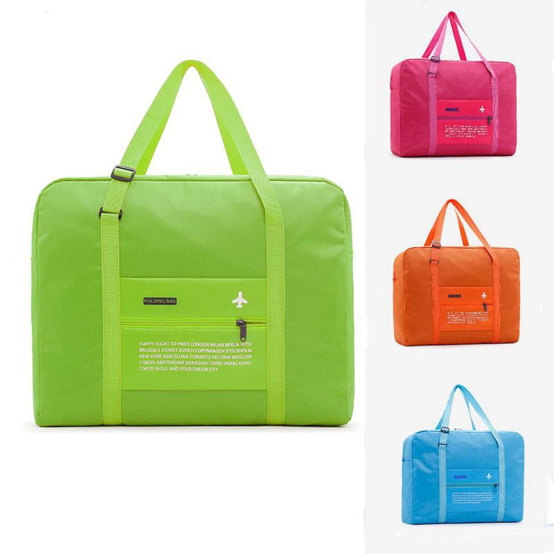 Bolsa de gimnasio plegable para hombre y mujer, bolso deportivo resistente al agua, Terylene, gran capacidad, mochila de viaje para deportes al aire libre