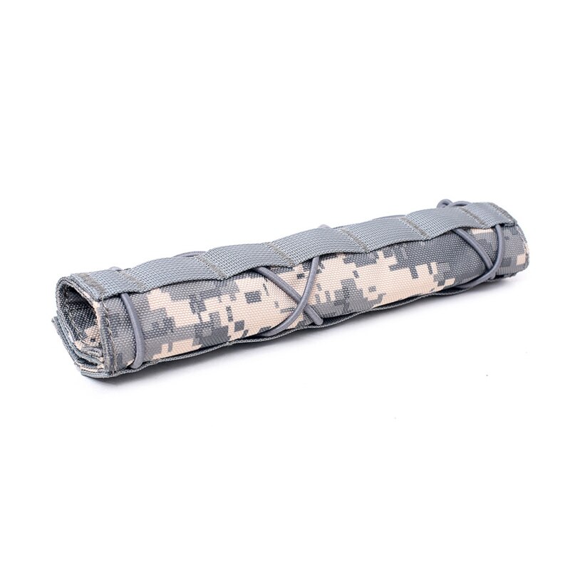 Funda de protección térmica de poliéster para caza, accesorios tácticos, silenciador: ACU Digital