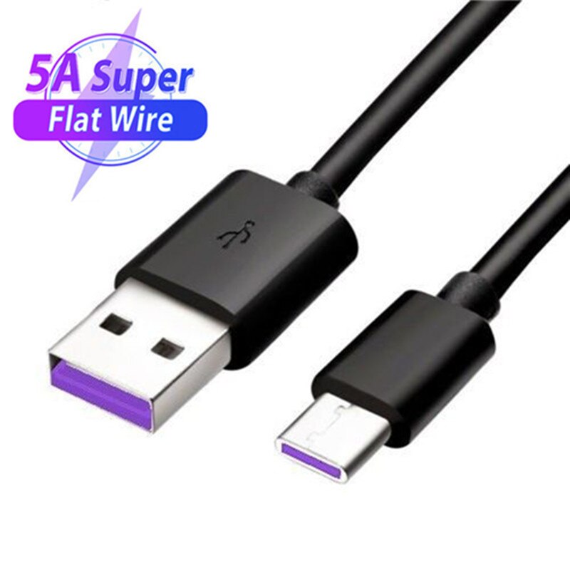 Cargador USB tipo C para coche, Cable de carga rápida QC 3,0, 5A, para Huawei P20, Honor 9X, 20, Redmi 8, Note 7, samsung galaxy Tab S6, S5e, S20