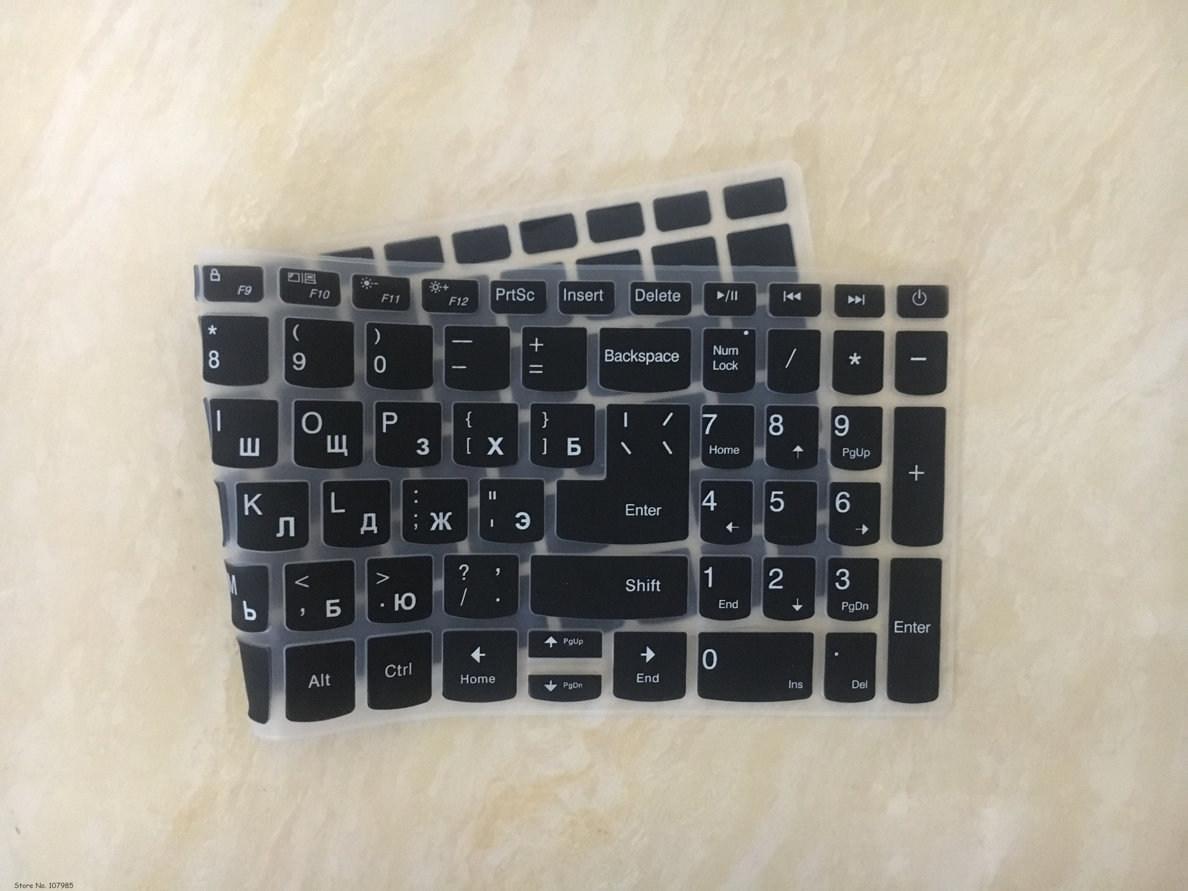 Russian Silicone Laptop Keyboard Protector Cover For Lenovo IdeaPad 15.6" 320 330 330s 340s 520 130 S145 L340 S340 15IWL 15API