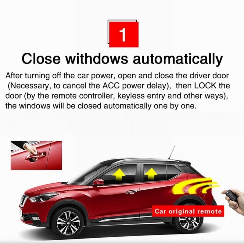 WINSGO Auto Auto Zubehör Energie Fenster Näihr Automatisch Aufzug Schließen 4 Fenster Für Subaru Förster