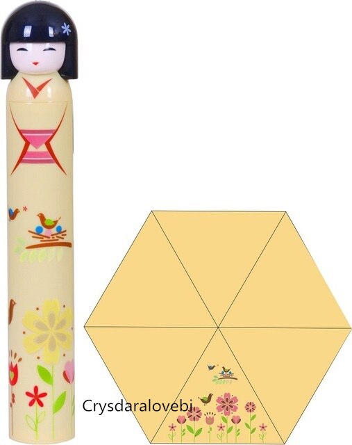 Parapluie pliant pour fille, Kimono traditionnel, jolie bouteille japonaise, nouveauté: 1