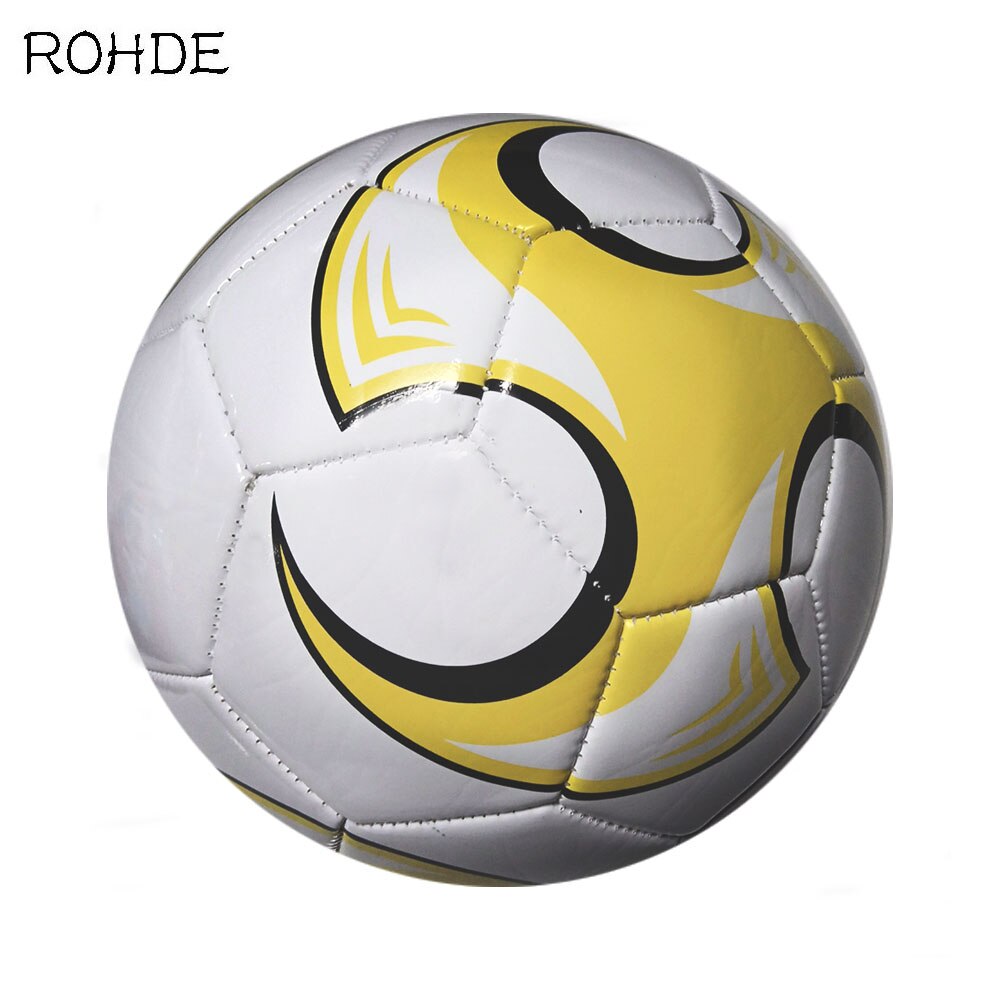 ROHDE Adult Football Machine Sewing PVC Fabric Regular Size 5 Team Competition Training Soccer Ball B-3: Picture6