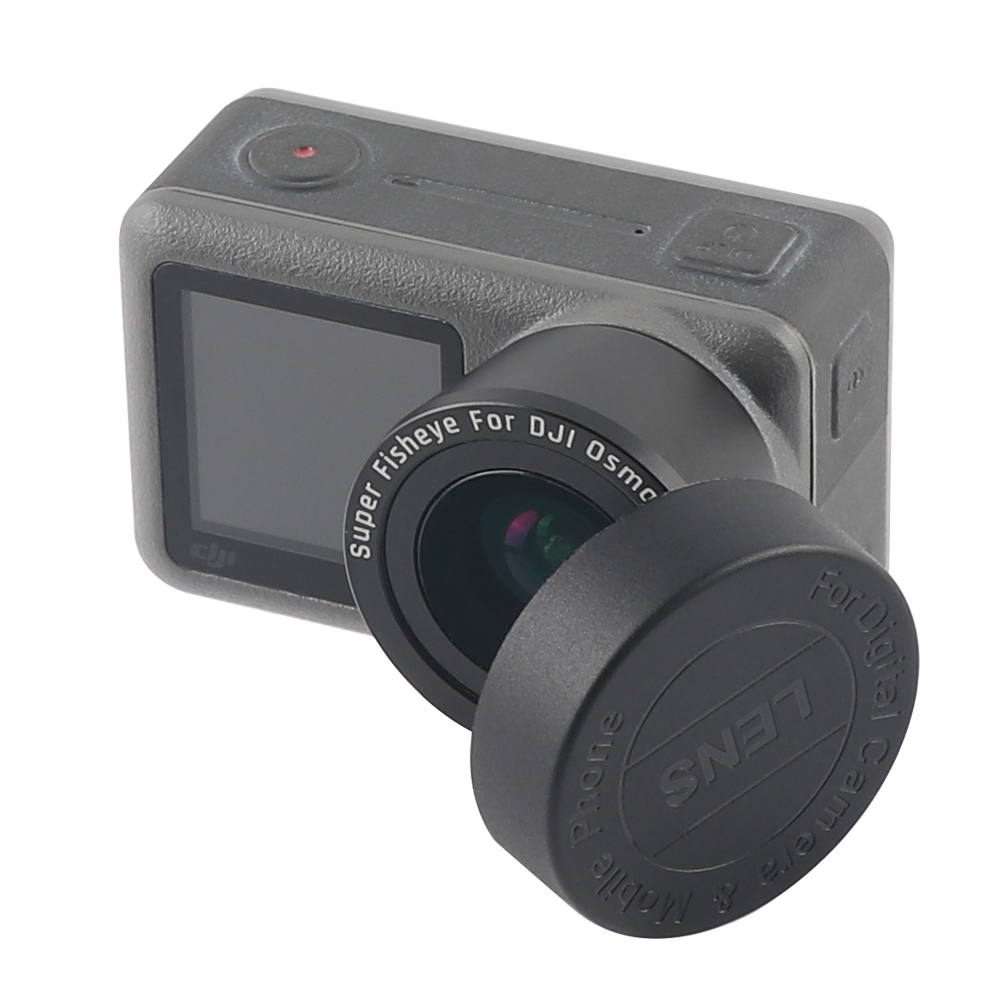 Lente da câmera da substituição da lente grande angular de 180 graus dji para a câmera da ação de osmo