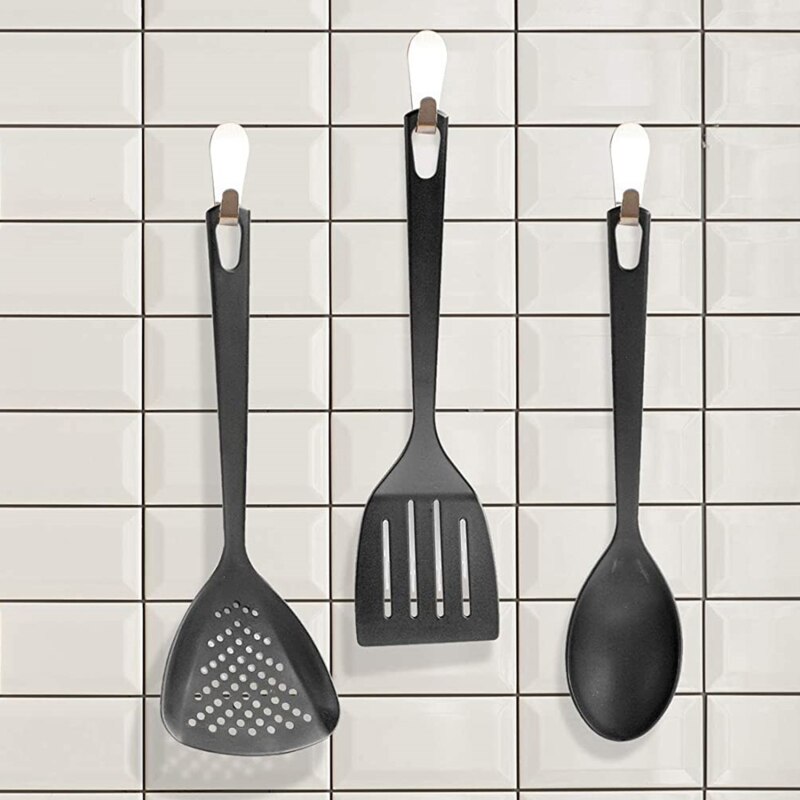 Muur Gemonteerde Haak Sterke Haak Rek Roestvrij Staal Kleverige Haak Sterke Kleverige Haak Ronde Vierkante U-Vormige Voor keuken Badkamer