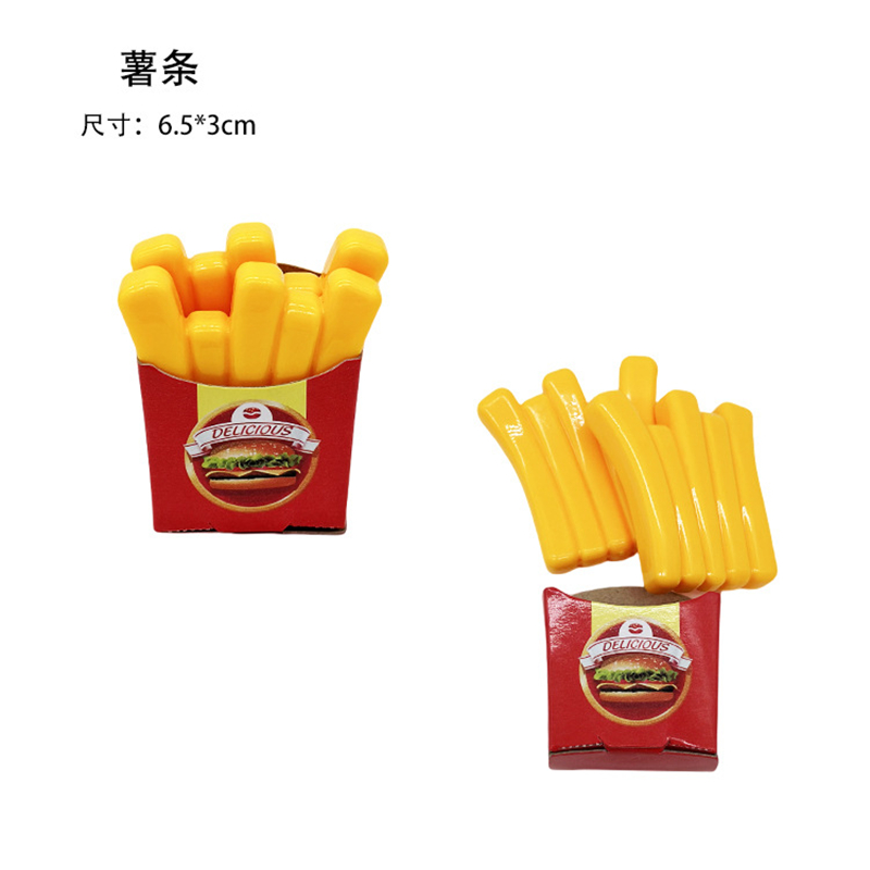 1Pcs Montessori Paste Chechele Simulation Durian Grapefruit Cherry Educational Toy Play House Decompress Educational Toy