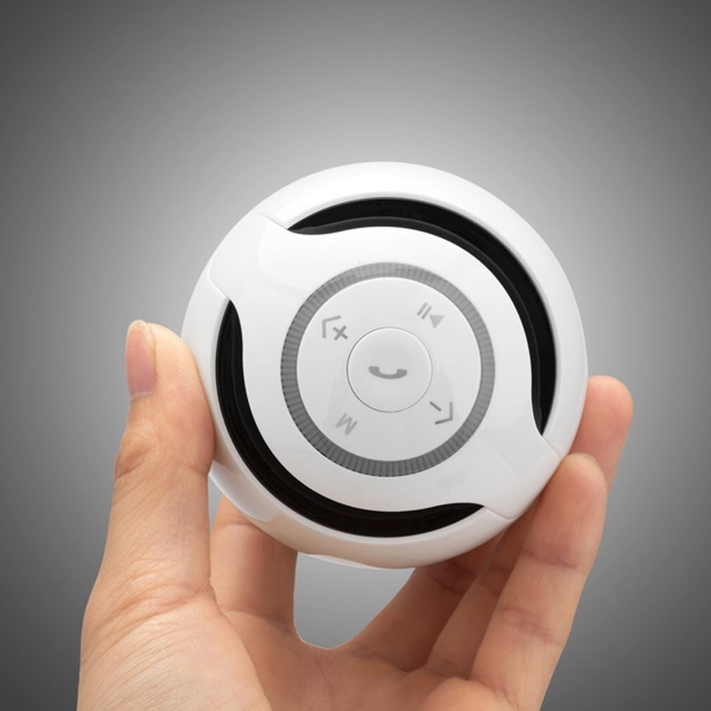 Ball Bluetooth Speaker With LED Light Portable Wireless Mini Speaker Subwoofer With Mic FM Multicolored Ball with Light Speaker