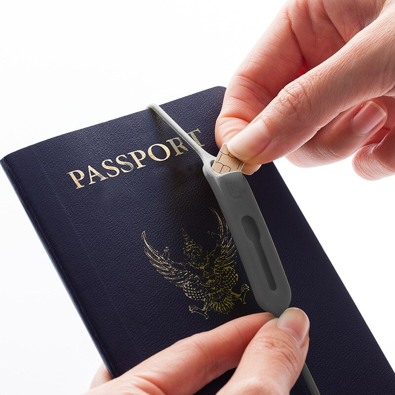 Portable Travel Anti Lost SIM Card Holder PIN Pins Passport Safe Pin Needle Keeper