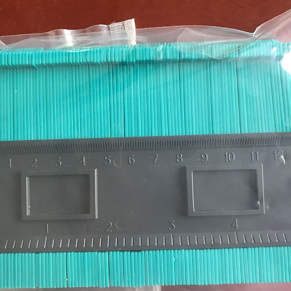 Irregular Ruler Contour Gauge Woodwork Shape Template Measuring Ruler Rail Round Frame Contour Measuring Tool