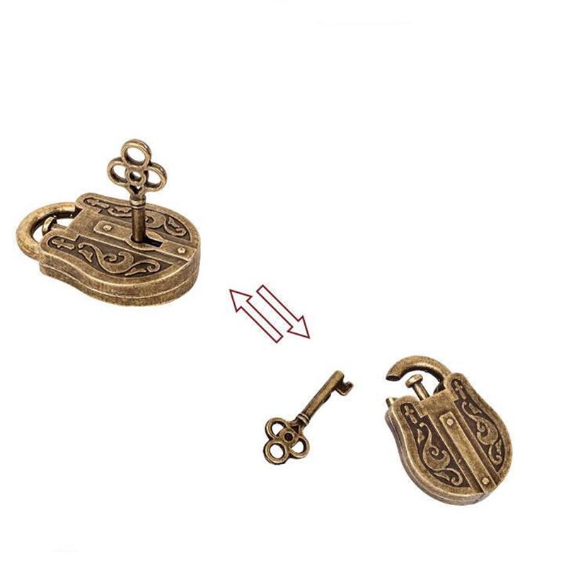 9/20PCS per Set Metal Puzzle Logic Mind Brain Teasers Rings Lock Baffling Game for Adults Children