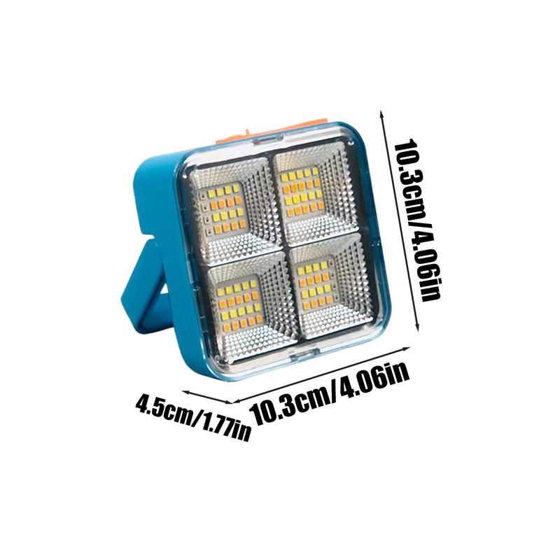 Oplaadbare campinglamp LED-buitenverlichting op zonne-energie Schijnwerper met hoge helderheid Energiebesparend werklicht voor dagelijks leven op reis