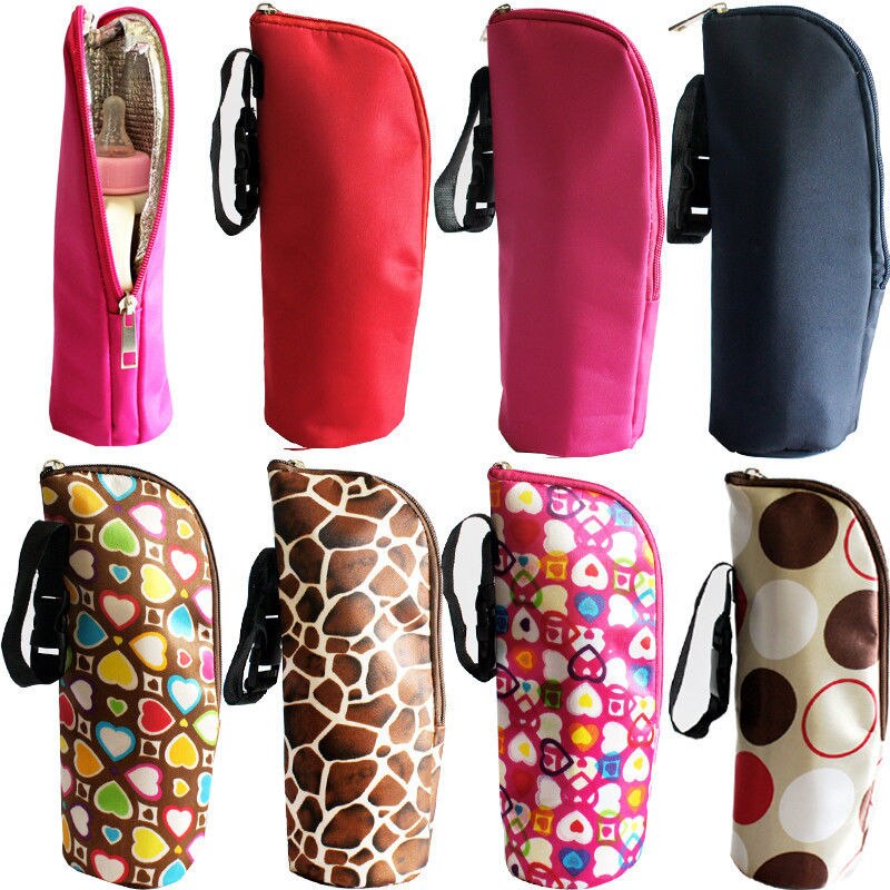 Feeding Bottle Bag for Baby Bottle Feeding Lagging Bag Stylish Keep Warm Infant Insulation Bags Case Mulit-Color