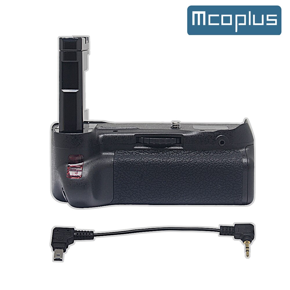 Mcoplus-Soporte de empuñadura de batería Vertical para cámara Nikon D5500, D5600, DSLR, funciona con batería de BG-D5500, EN-EL14A