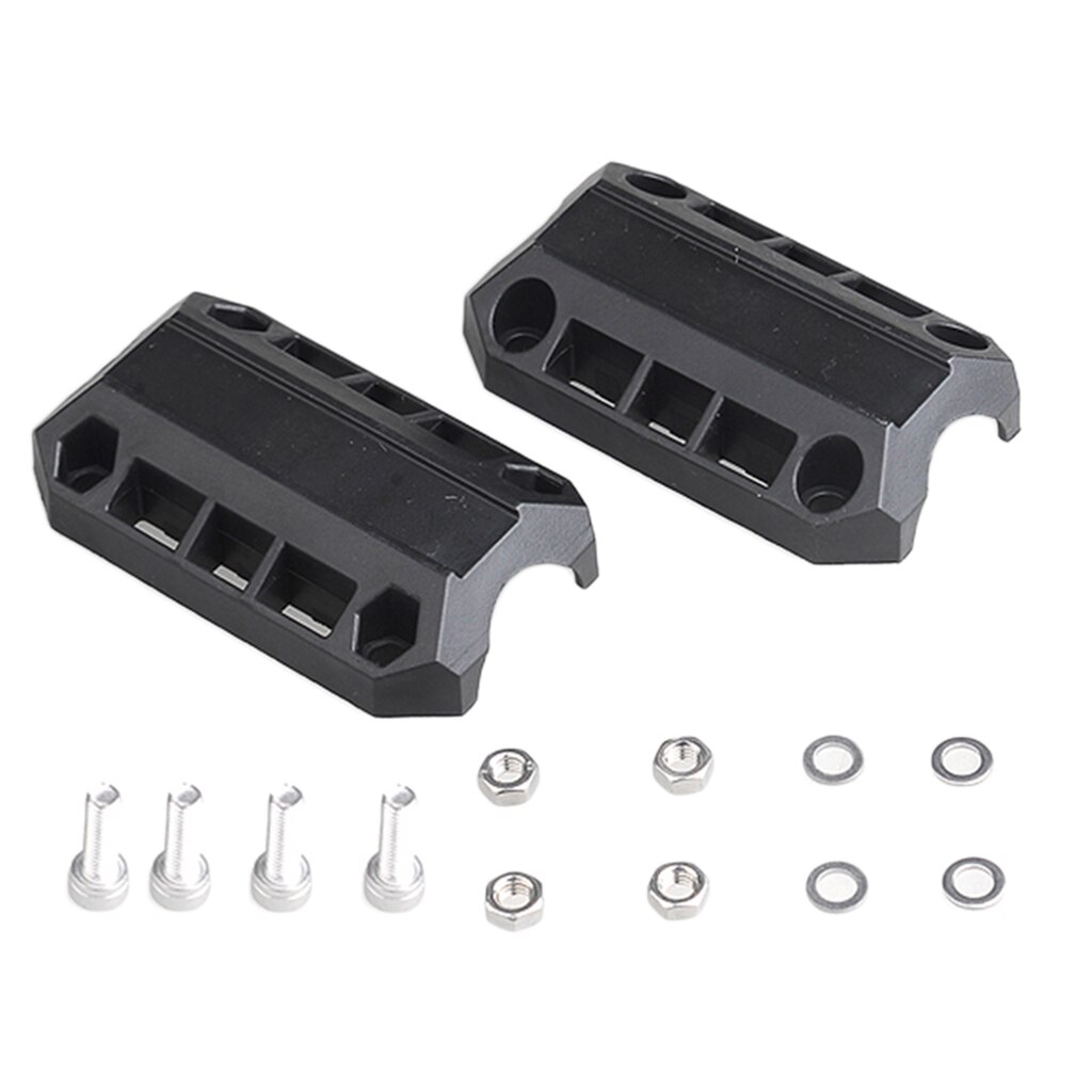 2pcs Motorcycle Bumper Engine Protective Guard- Crash Bars Decorative Block for BMW R1200GS/F700GS/F800GS , 25mm