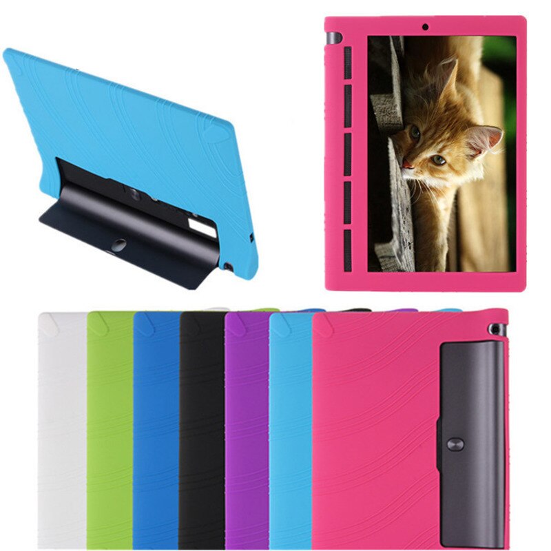 Soft Silicon Shockproof Case Cover For Lenovo Yoga Tab 3 8 8 inch Tablet PC Model: YT3-850F YT3-850M YT3-850L