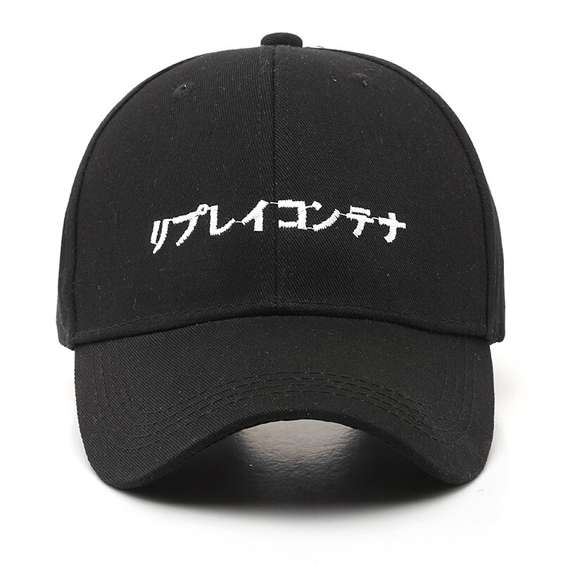 Sleckton zwarte borduurpet unisex baseballpet voor heren dames casual snapback pet zonnehoed zomer vizier pet