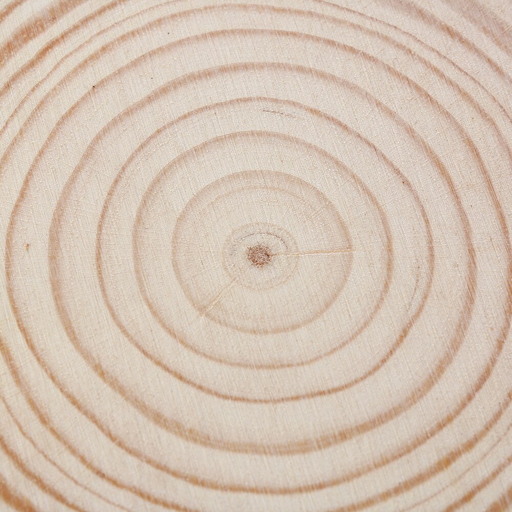 50 Stukken Natuurlijke Blanco Houten Schijf, Ronde Houtsnippers Voor Pyrografie, Schrijven, Onderzetters, Hangerdecoratie (Houtverf