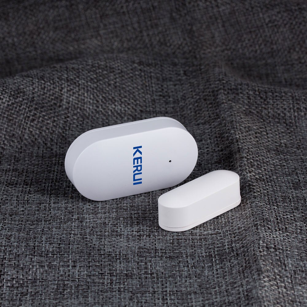 KERUI-Mini Sensor de puerta pequeño inalámbrico, Detector de Sensor de ventana de puerta de seguridad para el hogar, antimanipulación para sistema de alarma GSM WIFI