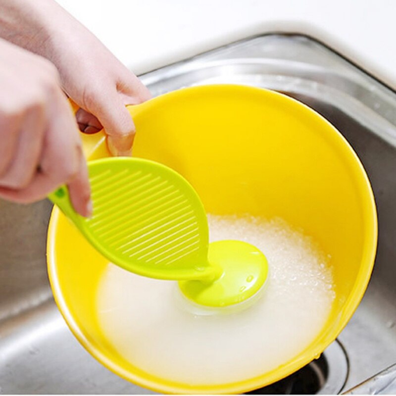 Keuken Creatieve Tools Rijst Wasmachine Te Wassen Rijst Praktische Doet Geen Pijn De Hand Plastic Rijst Gereedschappen Veilig En niet giftig