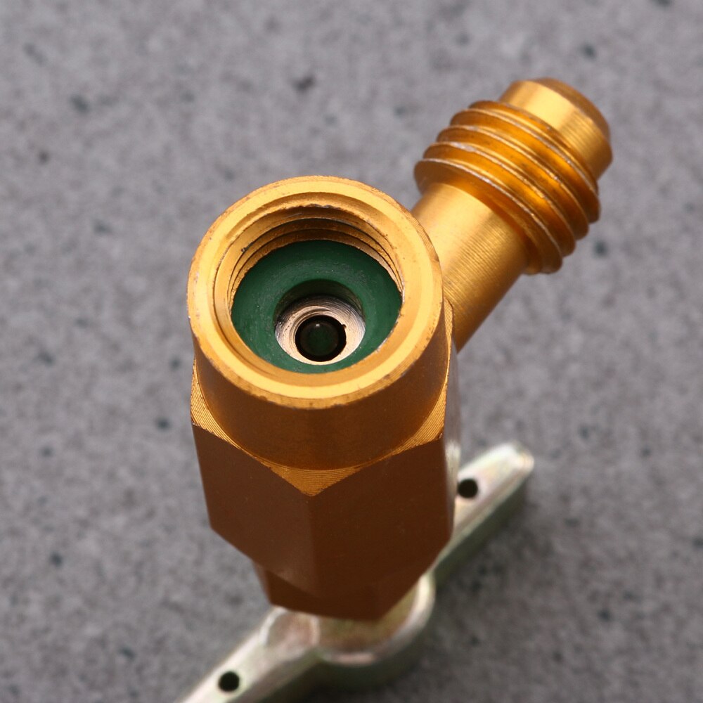 Can Dispensing R-134a AC Refrigerant Tap 1/2" ACME Thread Tool Bottle Opener