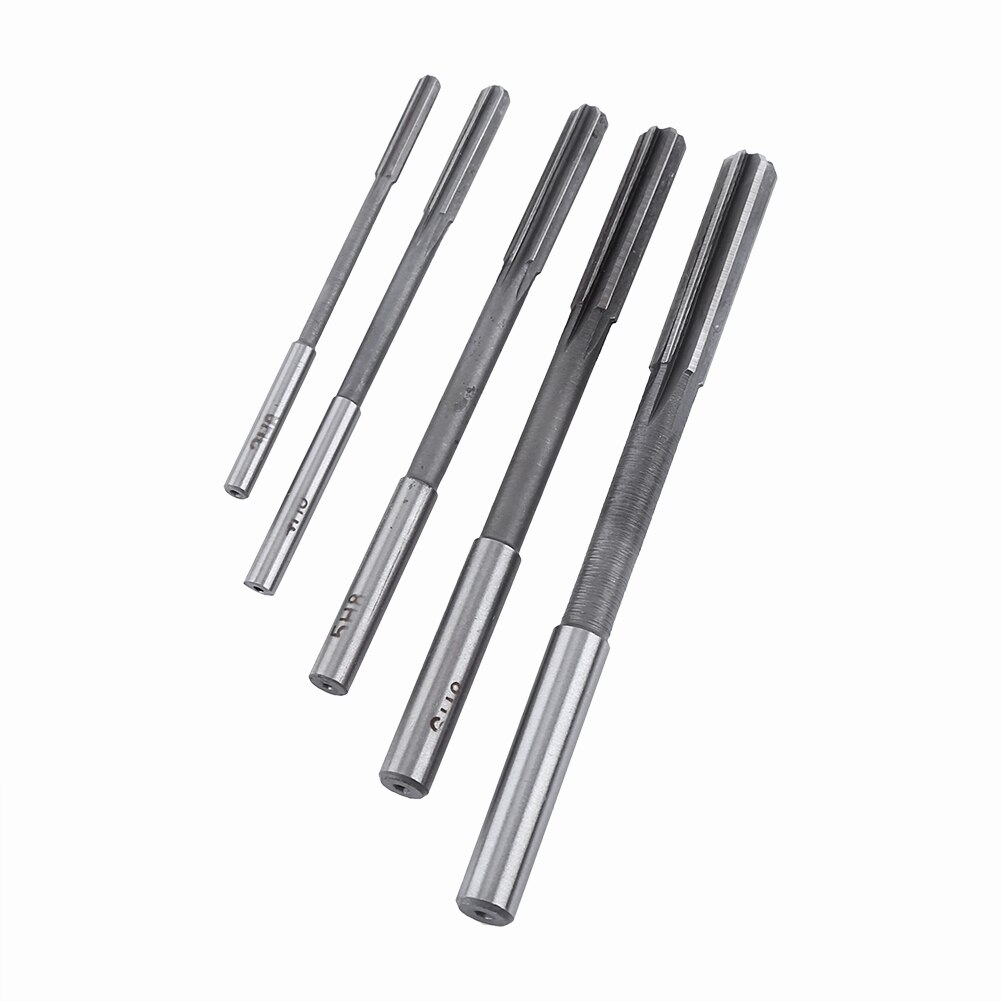 10 stk hss  h8 lige skaft chuck maskine reamer roterende værktøjer kerne bor 3/4/5/6/7/8/9/10/11/12mm træbearbejdnings værktøjer