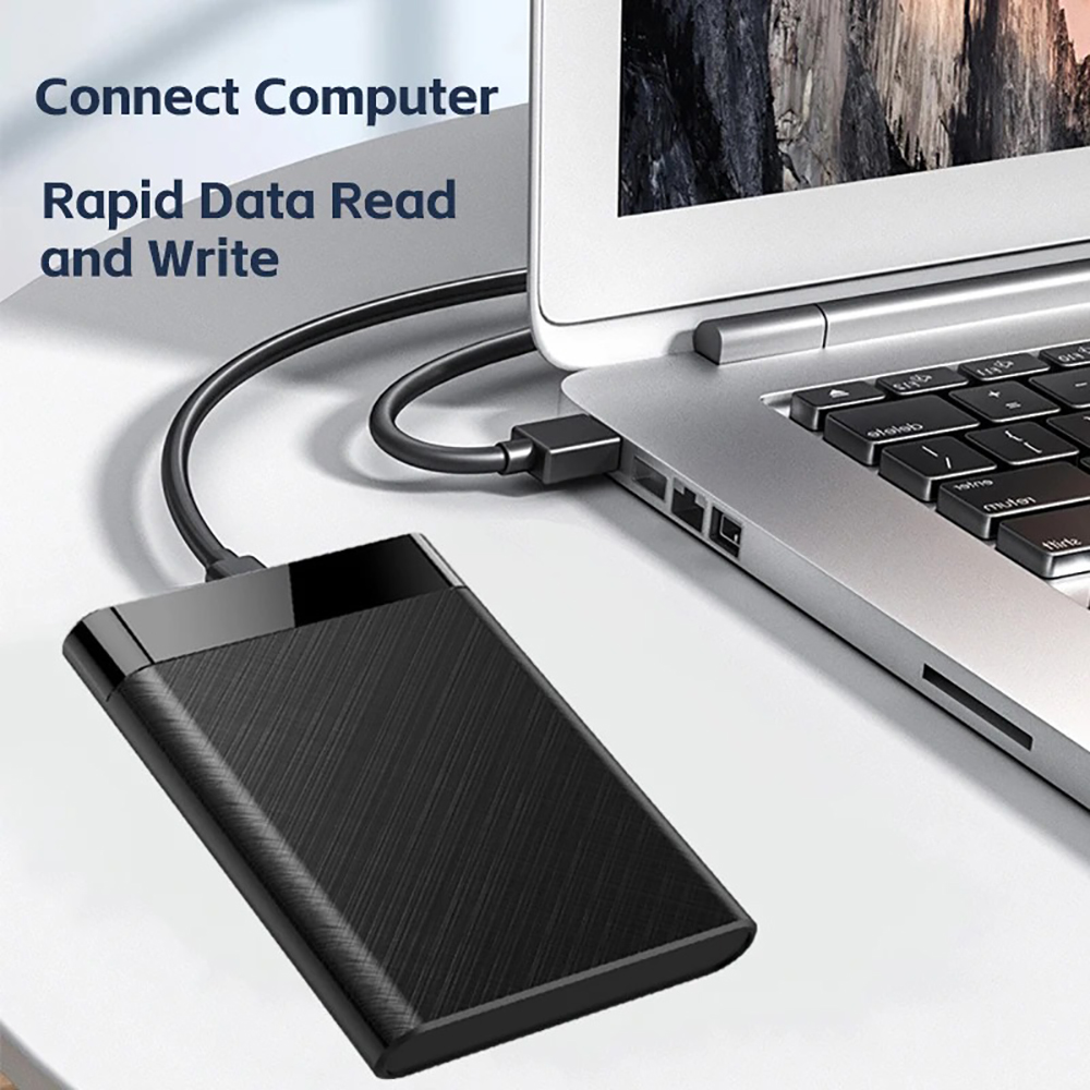 USB 3.0 HDD-behuizing 2,5-inch SATA externe harde schijfbehuizing 2,5 inch SSD 5 Gbps hogesnelheidstransmissie Ondersteuning Venster Mac Android