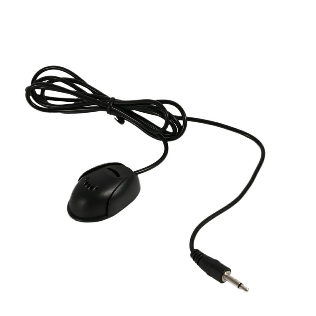 Universal Car Kit Auto External Microphone Mic For Car Cd Dvd Radio Hand-Free Call Car Radio Straight