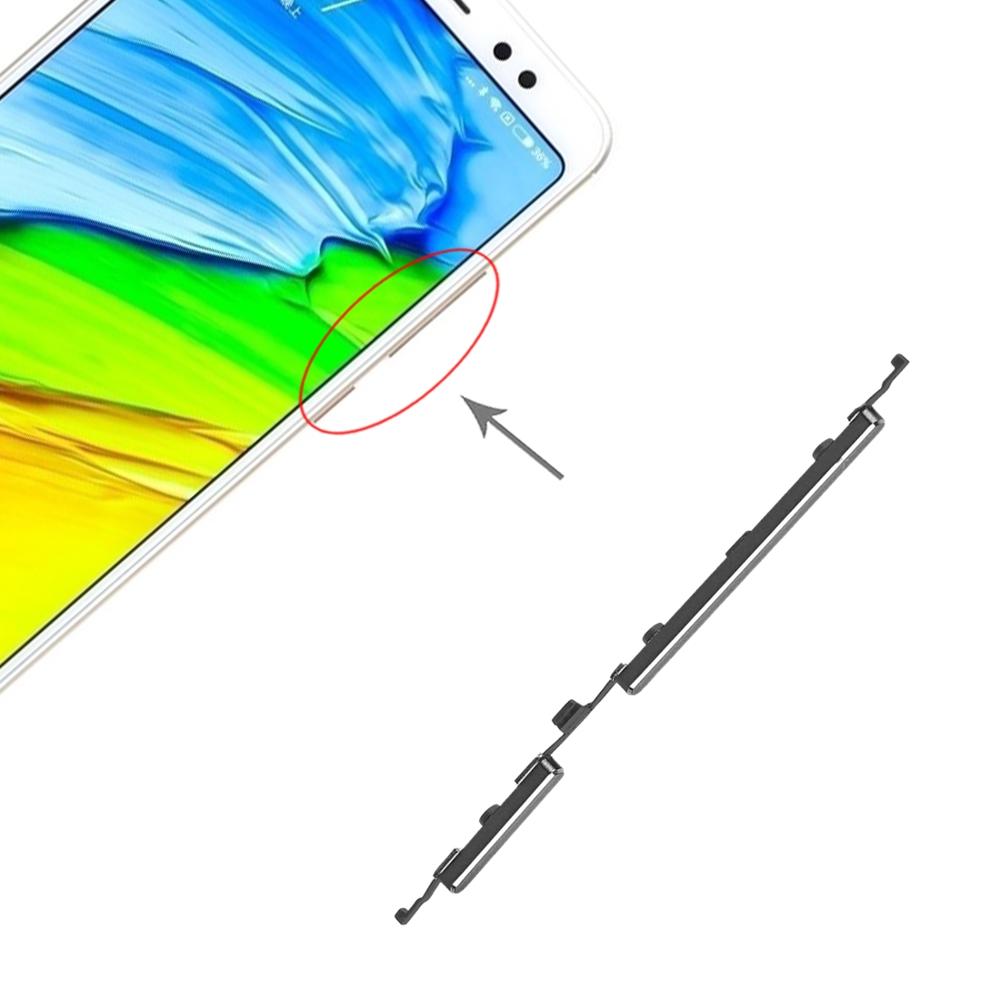 Botón de encendido y Control de volumen, piezas de repuesto para Xiaomi Redmi Note 5 Pro / Redmi Note 5, Cable flexible