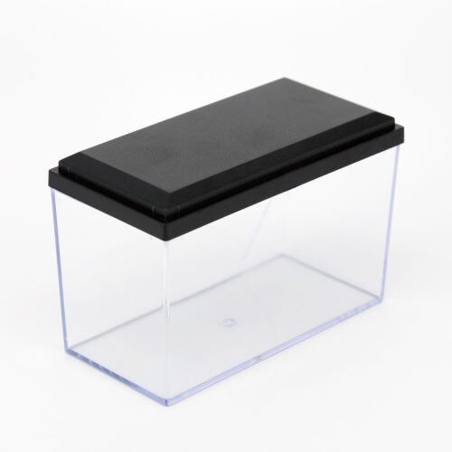 Dusty-proof Transparent Acrylic Perspex Dustproof Display Box Case Plastic Base Clear Display Boxes