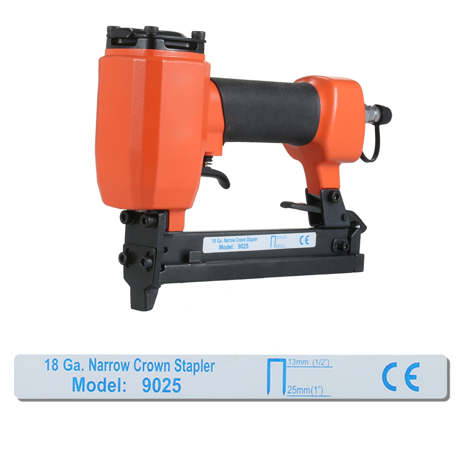 18 Gauge Brad Nailer 5/8 Inch to 1-1/4 Inch Pneumatic Finishing Stapler Air Nailer Nail Gun for Woodworking Furniture Decoration: Type 1