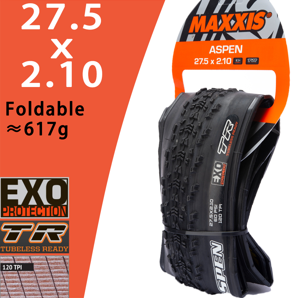MAXXIS ASPEN ST MTB llanta de neumáticos sin tubo 29 27,5 pulgadas 27,5x2,25 29x2,1 29x2,25 29x2,4 neumático de bicicleta de montaña XC accesorios para bicicleta