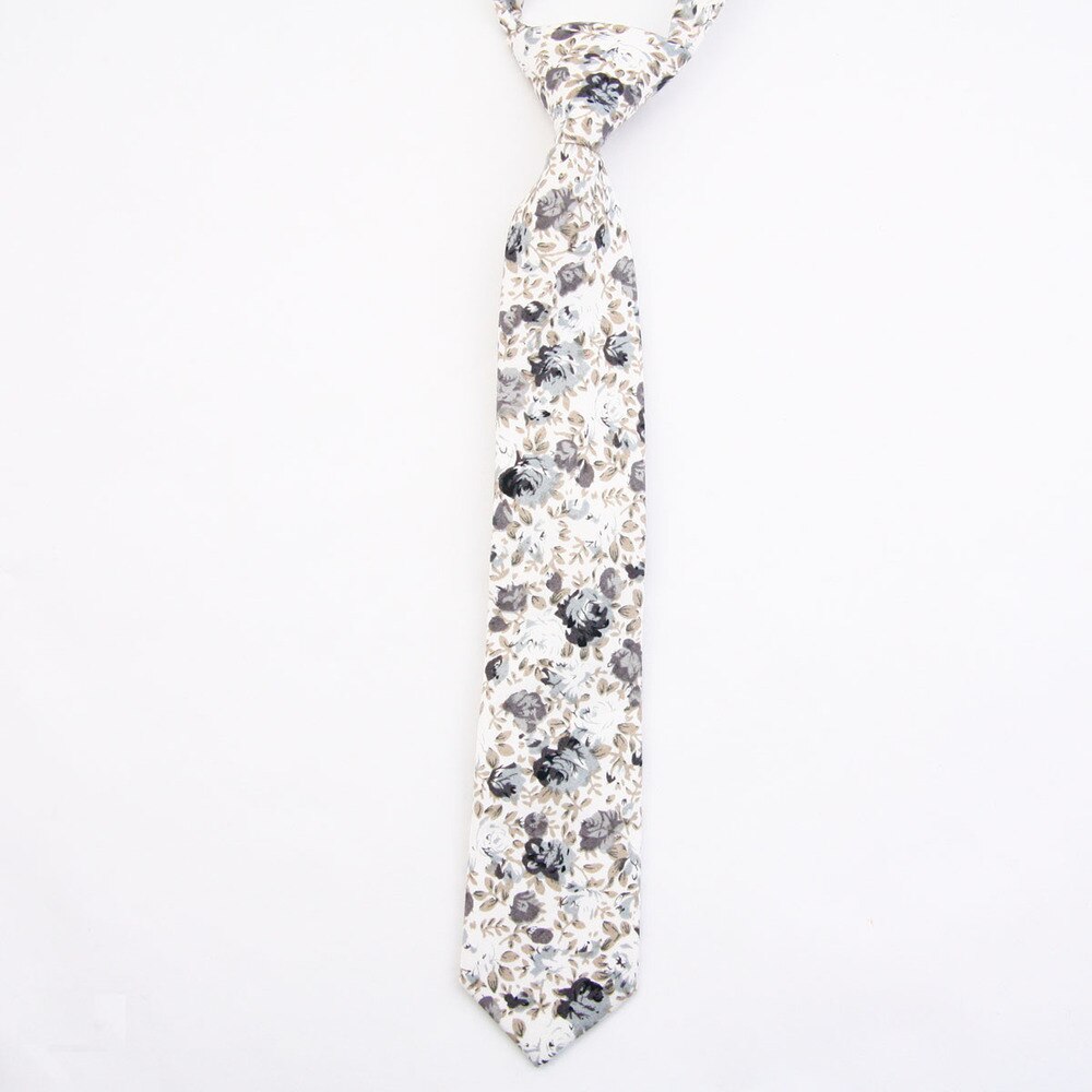 Children Tie 100% Cotton for School Kids Pre Tied Necktie Premium Family Boys and Girls: CT31 S