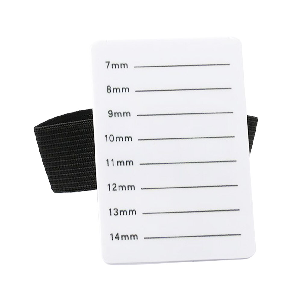 Eyelash Tray Strip Stand Individual Eyelash Extensions Hand Plate Eye Lash Grafting Stand Palette Tool: Default Title