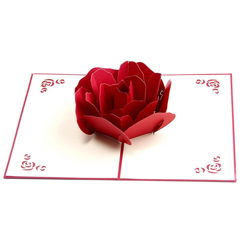 Biglietto con mazzo di rose rosse - Biglietti da stampare