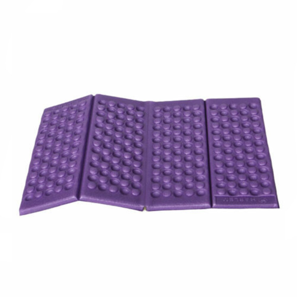 Tapis de siège d&#39;extérieur pliable, imperméable, pour Camping, randonnée, plage, pique-nique, XPE: Violet