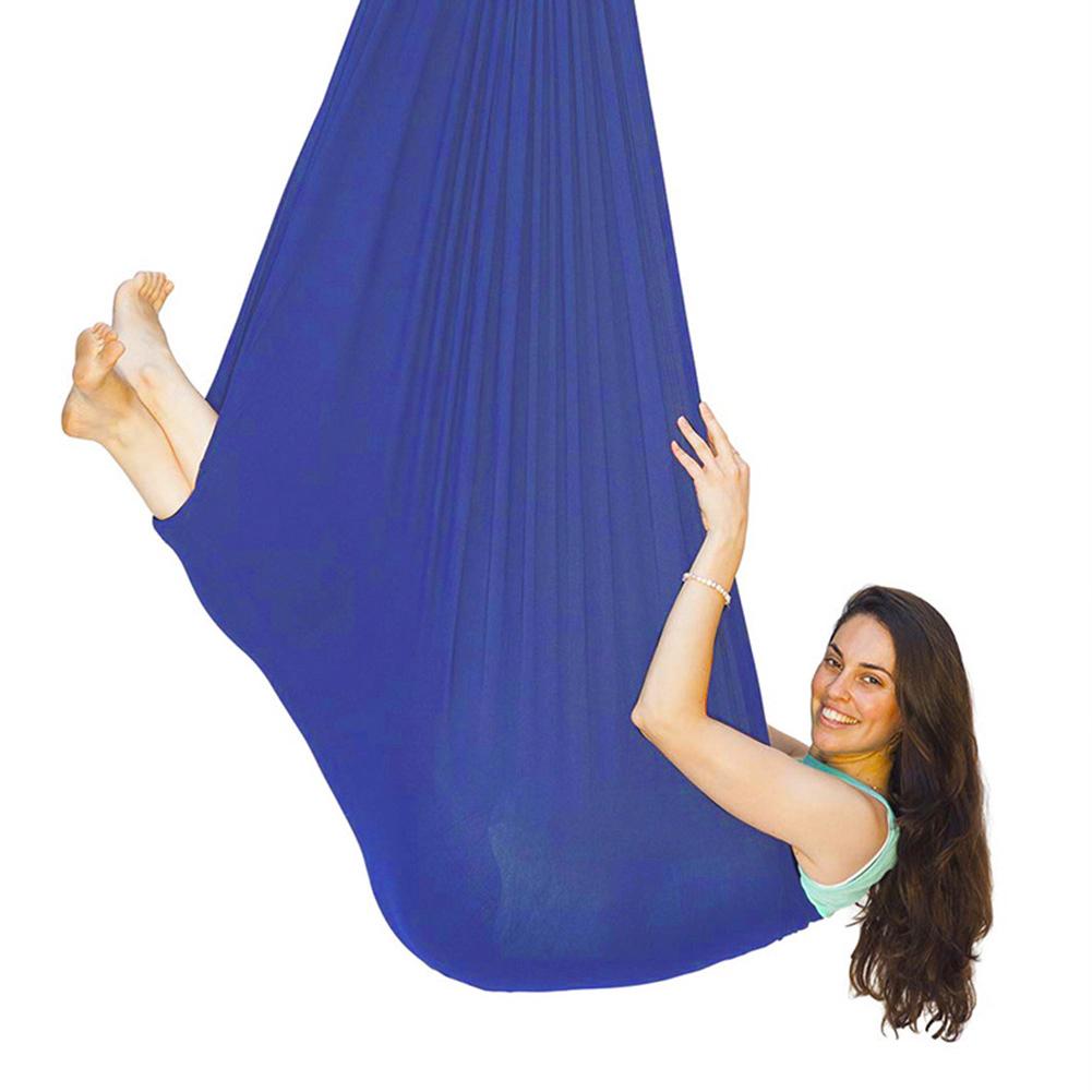 100*280Cm Voor Therapie Autisme Cuddle Swing Zintuiglijke Kind Katoen Swing Hangmat Kids Therapie Elastische Pakket Steady Seat swing Stoel