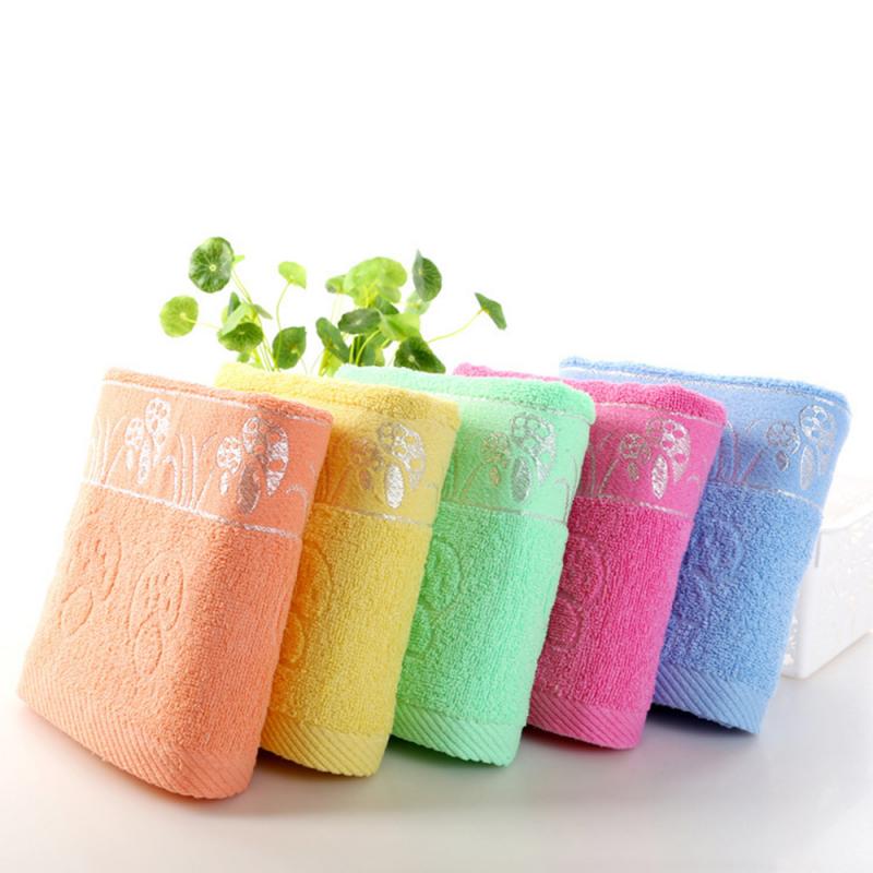 1 Pcs Practical Luxury Soft Fiber Cotton Face/Hand Cloth Towel