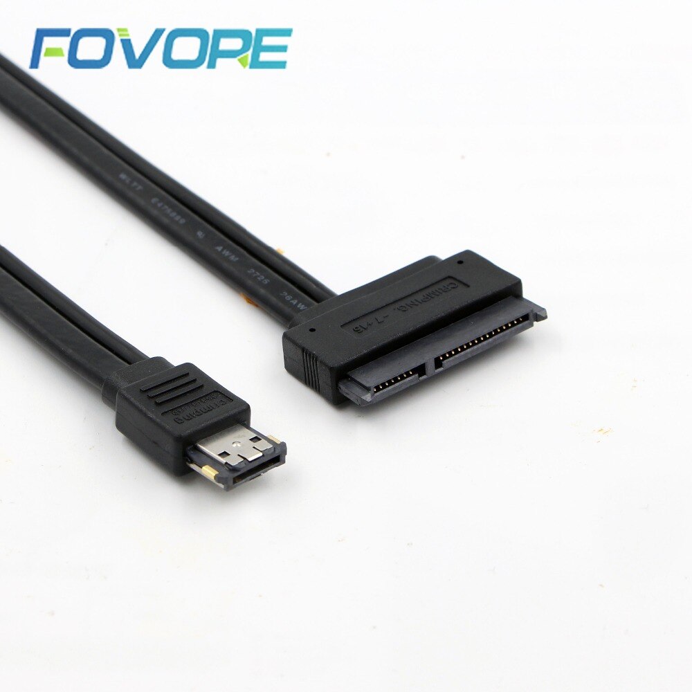 Dual power esata usb 12v 5v combo  to 22 pin sata usb harddisk kabel