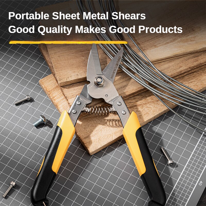 Metall Schneiden Schere Eisen Kupfer Aluminium Platte Cut Scheren Multifunktionale Kiel Schere Industrielle Arbeit Haushalt Hand Werkzeuge