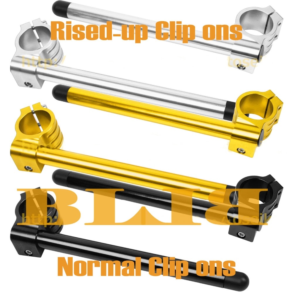 Motorbike Clip Ons Handle Bars 36mm For YAMAHA XV750 MK Virago XS850 G/H LG/LH/SG/SH XV920 J Virago Normal Or Rised-up Grips