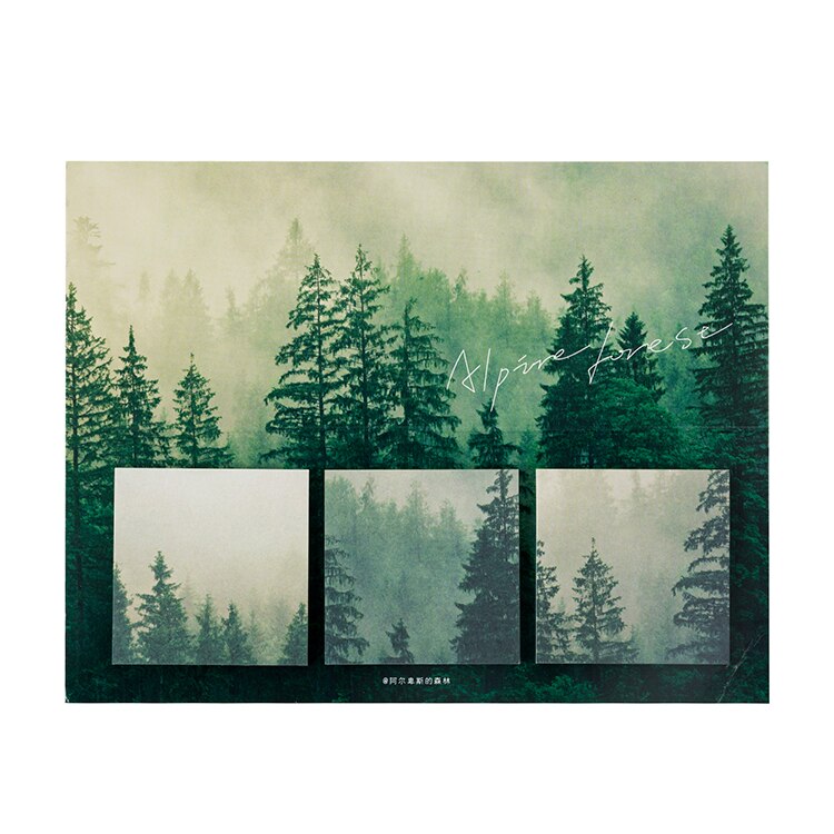 SKYISLE 16 Designs 60pcs Fantasy Sky Cloud Moonlight Memo Pad Deco Sticky Notes Notepad Diary Self-Stick Note Memo Pad: G