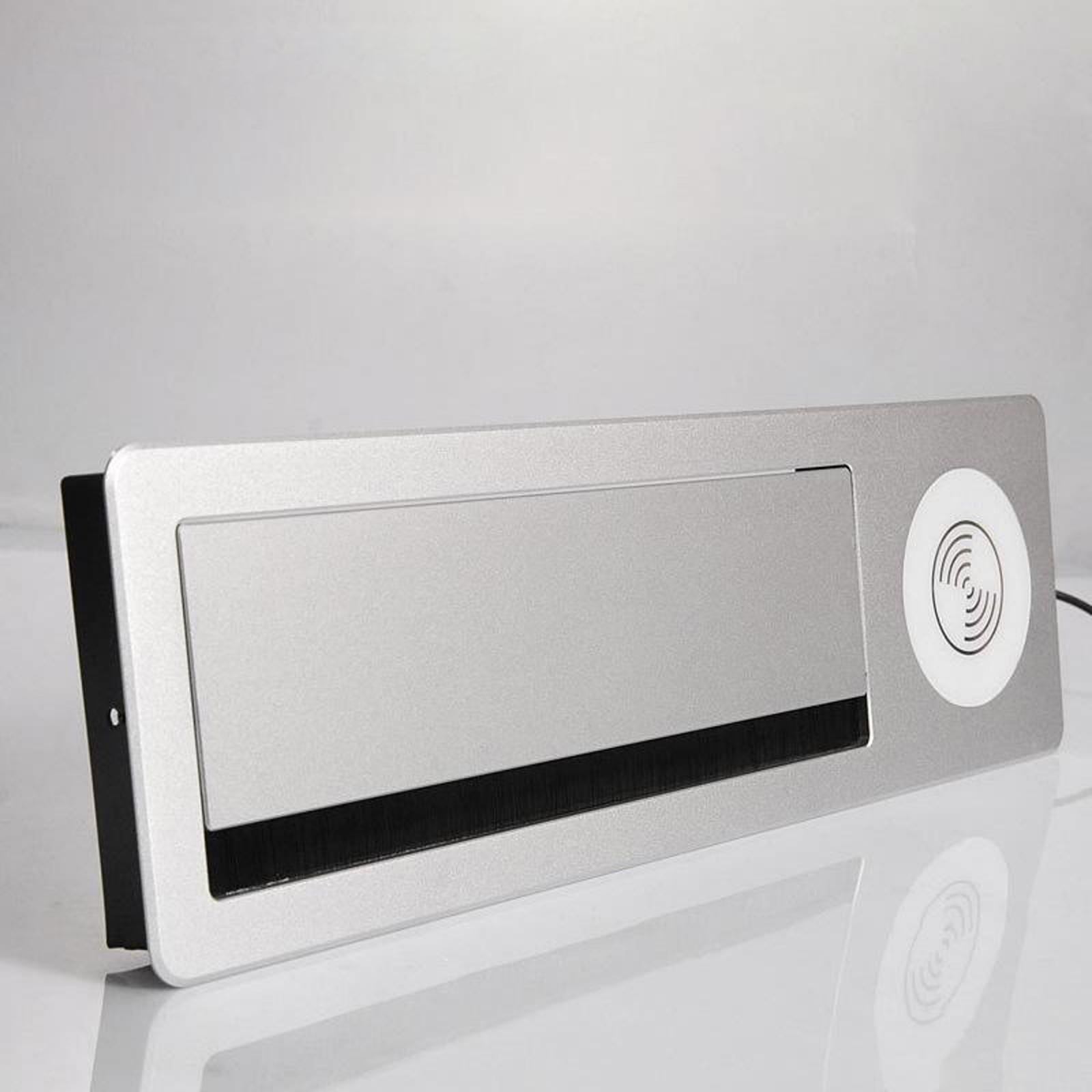 Recessed Desktop Socket Plate AC Power Socket HDMI USB EU FR US UK Outlet