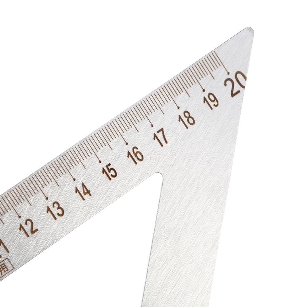 Metal Steel Engineers Try Square Set Woodworking Wood Measuring Drawing Tool Right Angle Ruler 90 Degrees Measurement Instrument