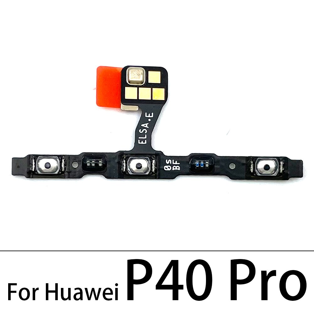 Nowy przycisk włączania zasilania przycisk boczny przycisk Flex Cable dla Huawei P8 P9 P10 P20 P30 P40 Lite E 5G Pro Plus 2016: P40 Pro